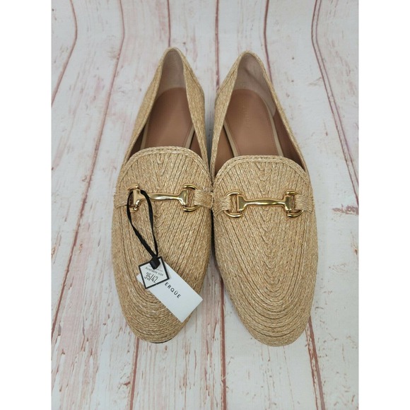 Uterque Shoes | Uterque Women's New Wicker Loafers | Color: Gold | Size: 42eu | Vnr16's Closet